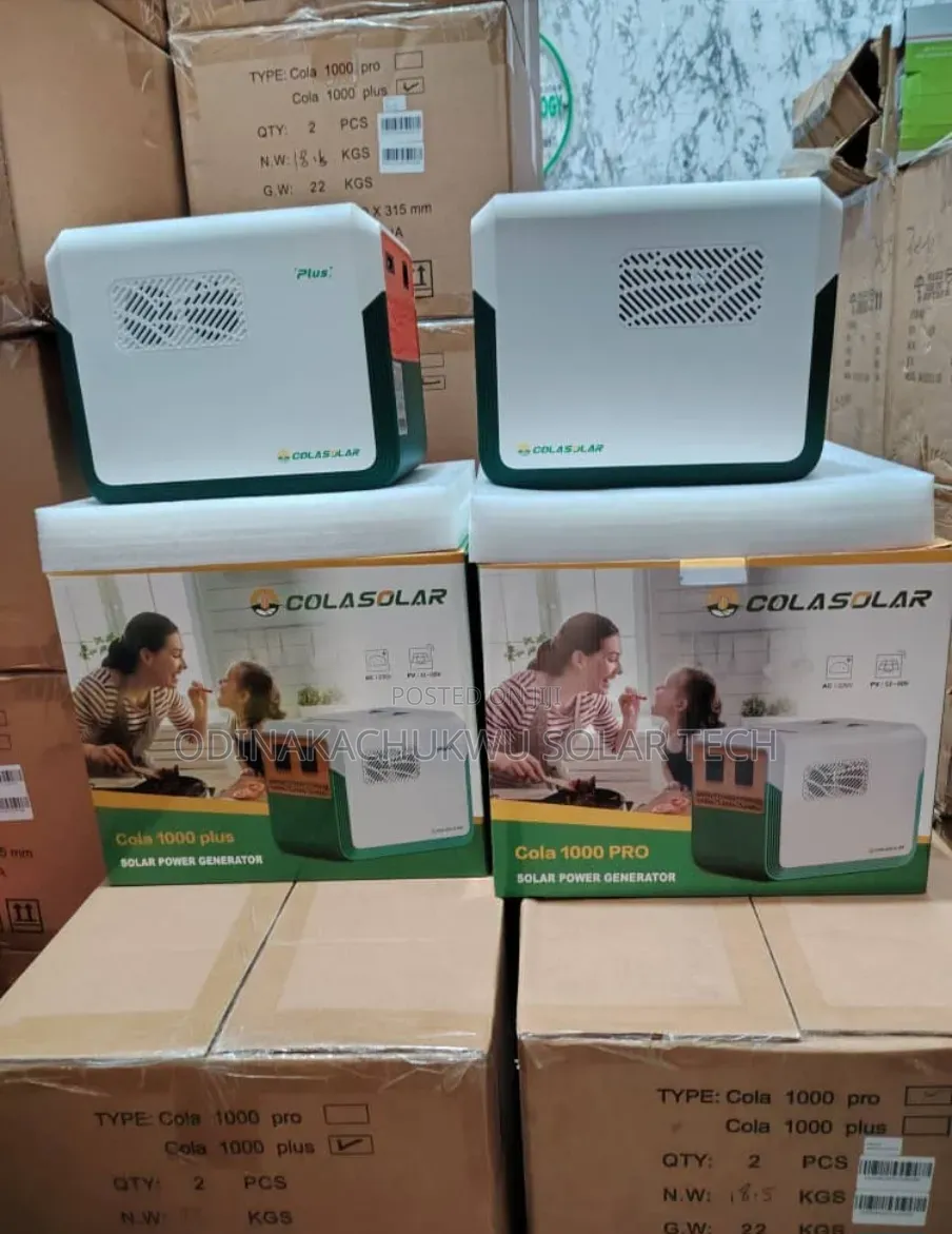Cola 1000 Plus 1kwh Lithium + Solar Panels | Delivery Installation