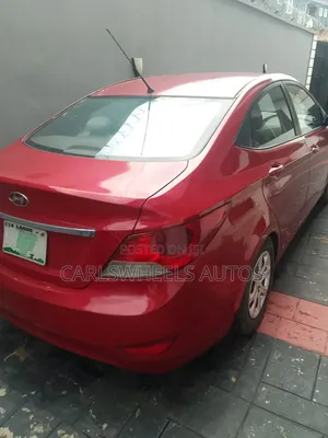 Hyundai Accent 2013 Red