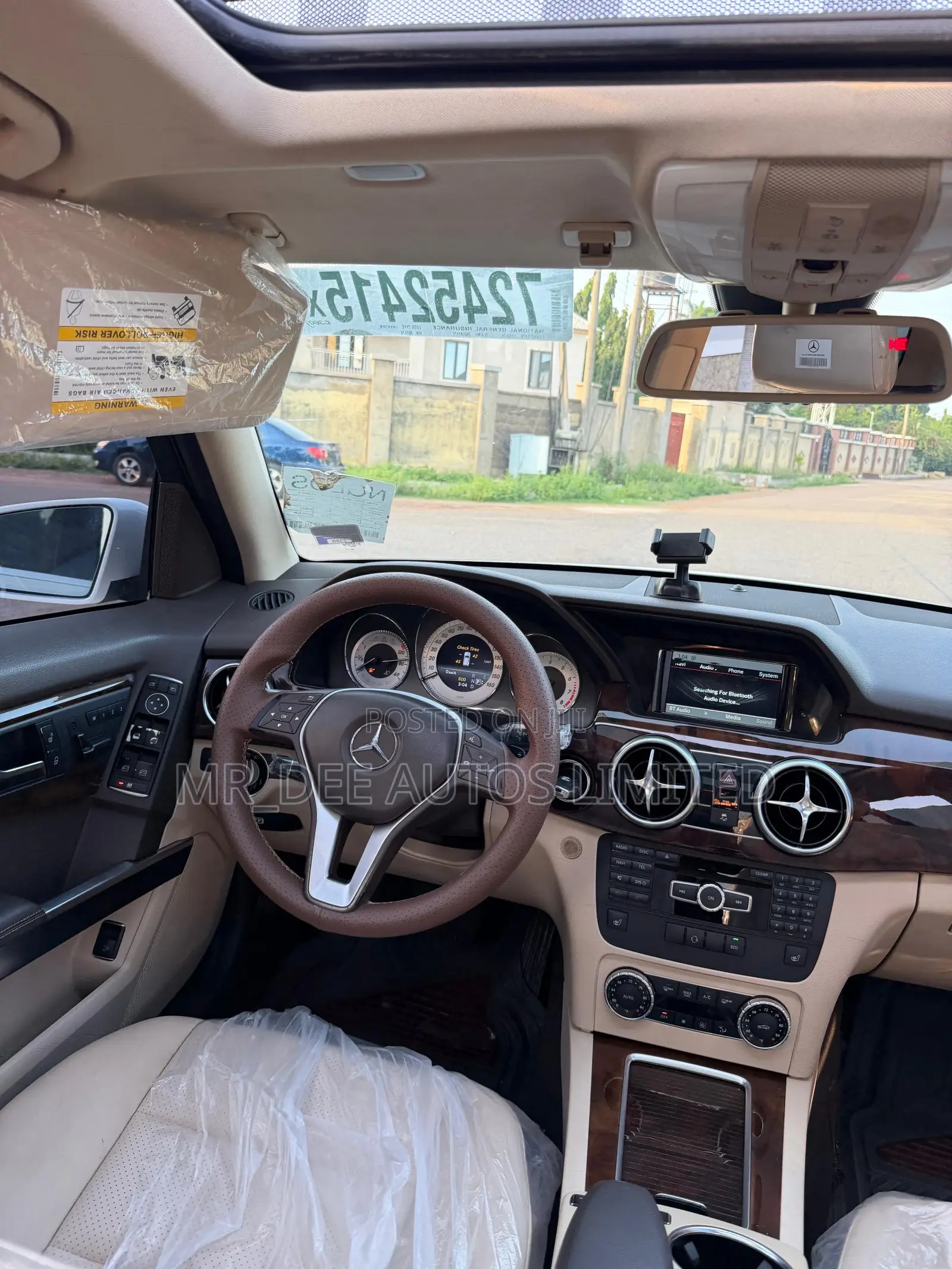 Mercedes-Benz GLK-Class 2014 White