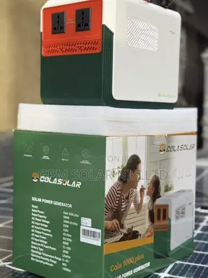 Cola Solar Generator With 1kwh Battery and 500watts Output
