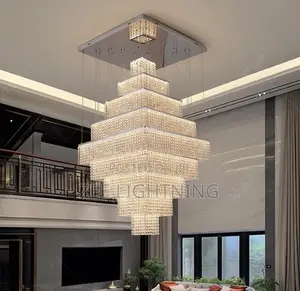 Luxury Full Beaded Crystal Chandelier (Size 800mm)