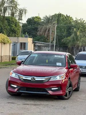 Honda Accord Sport SE 4dr Sedan FWD (2.4L 4cyl 2A) 2017 Red