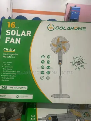 Solar Fan With Bulbs