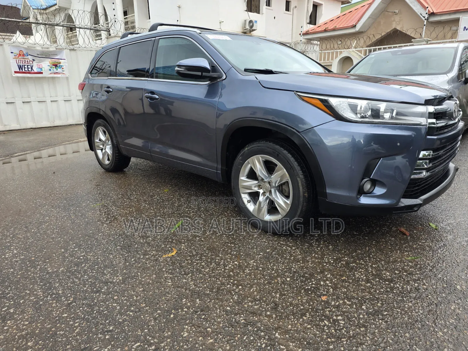Toyota Highlander 2015 Blue
