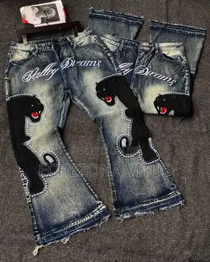 Palazzo Baggie Jeans