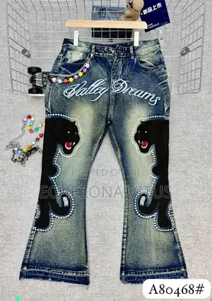 Palazzo Baggie Jeans