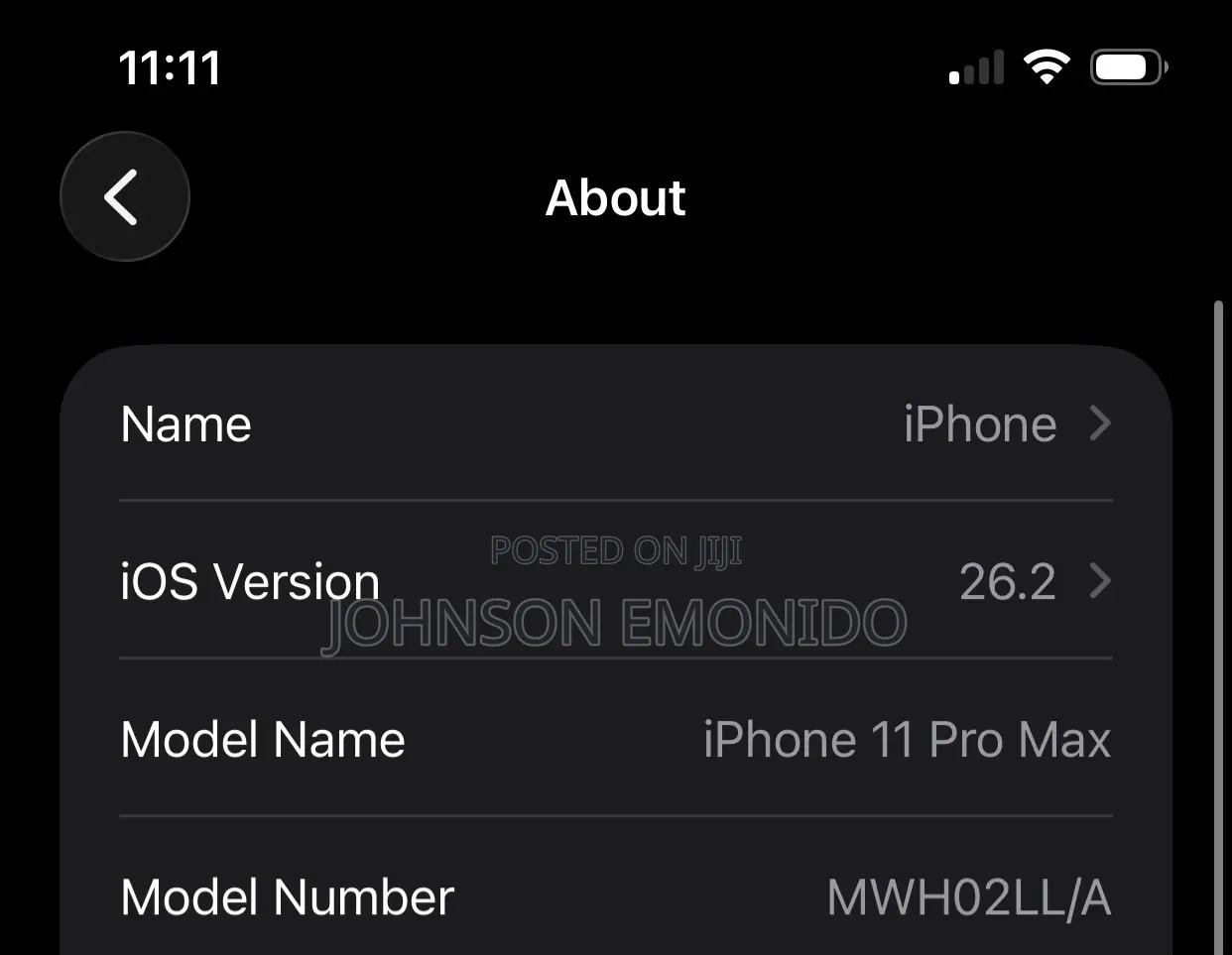 Apple iPhone 11 64 GB White