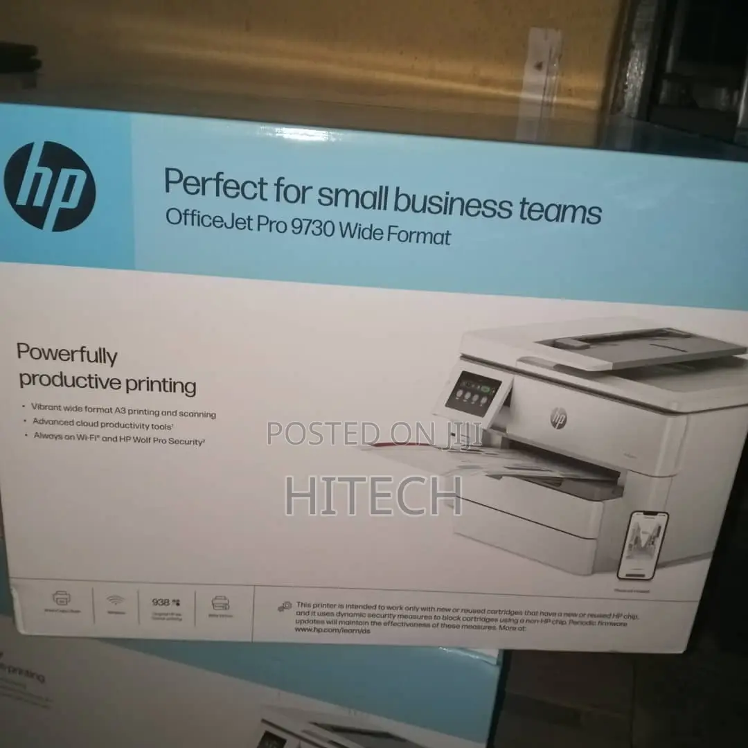 HP Officejet Pro 9730 Wide Format All-in-One Series