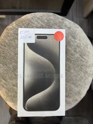 New Apple iPhone 15 Pro 256 GB Black