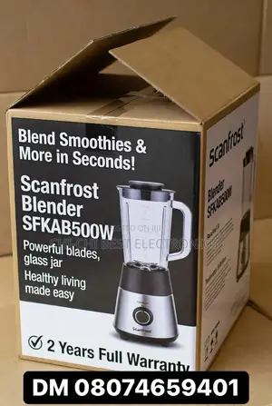 Scanfrost 1.5l Blender With Smoothie Maker – 500w Powerful Motor,