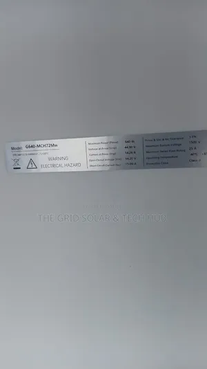 Brand New Aiko 630w/640w N-Type Abc Monofacial Solar Panel