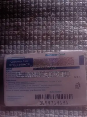 Physical Spectranet Scratch Card (₦3,500). Selling