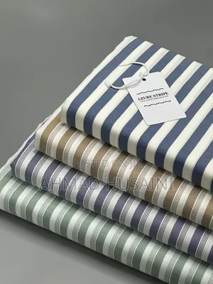 Azure Stripe Cool Tones.