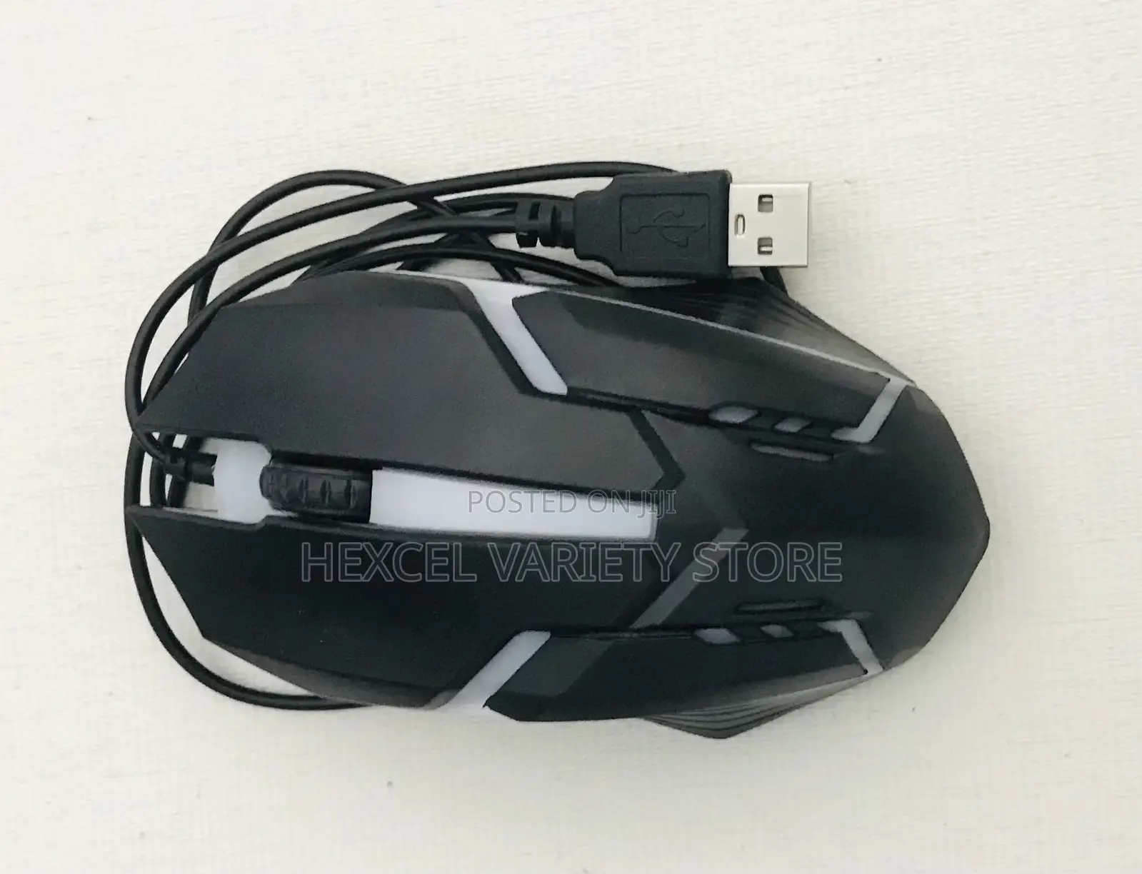 Black Wired Mouse