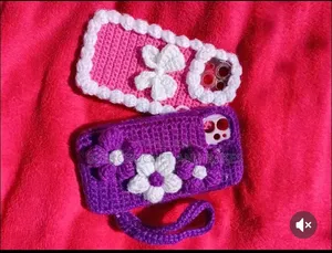Crochet Phone Pouch and Phone Bag