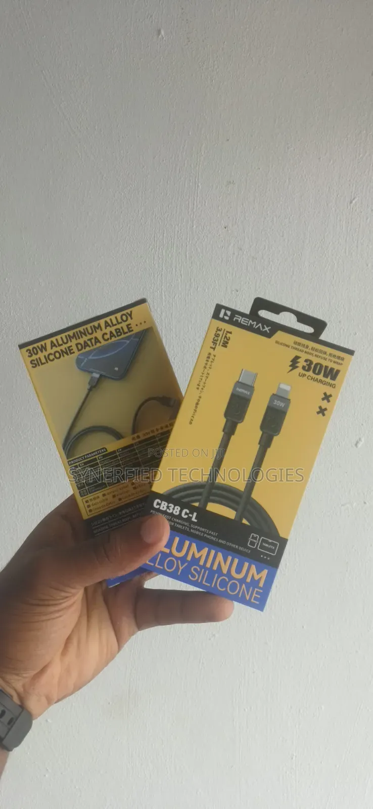 Remax Cb38 C-L 30w Cables