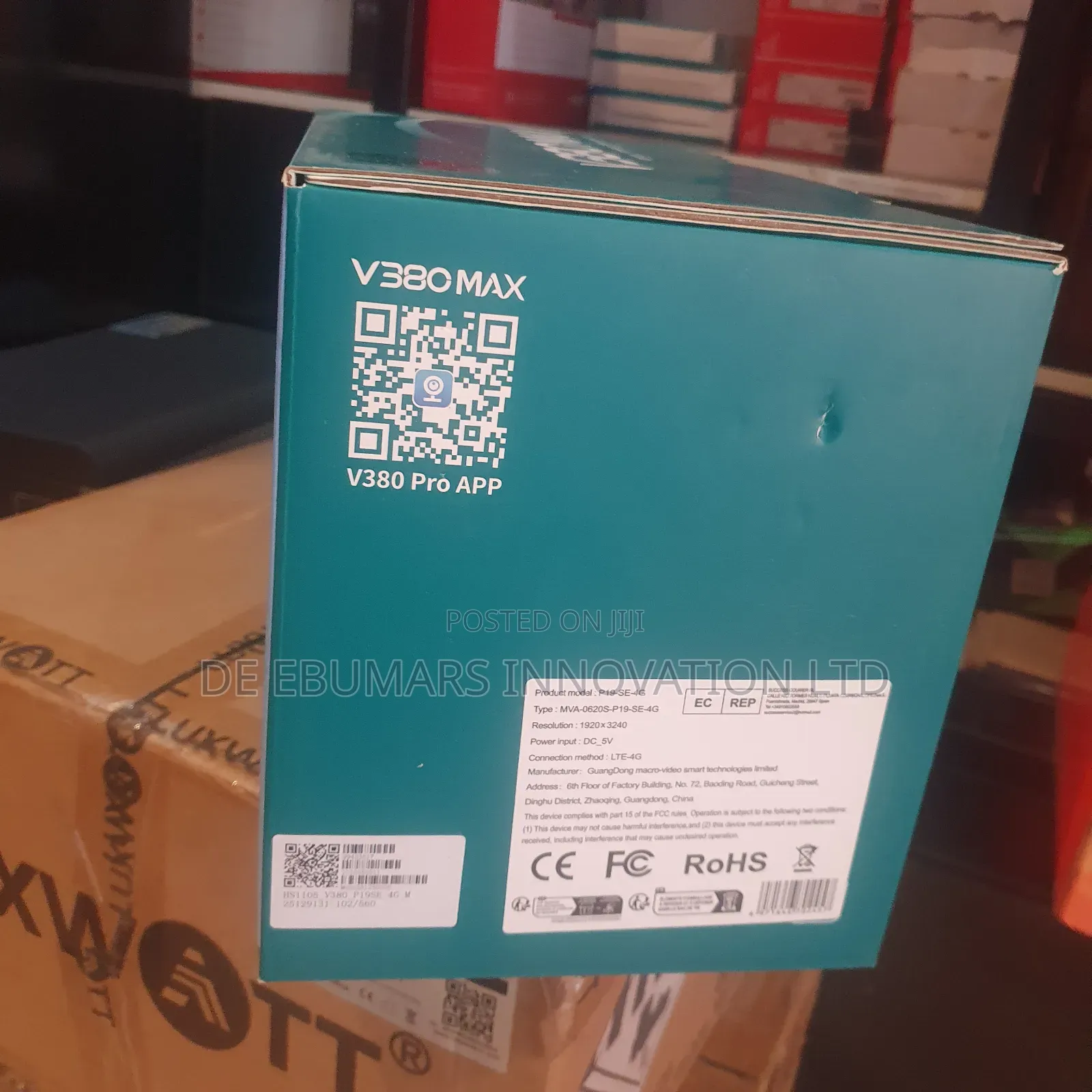 V380max Triple Lens Solar PTZ Camera