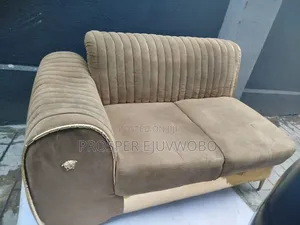 Neatly Used 2sitters Golden Couch