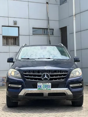 Mercedes-Benz M Class 2013 Blue