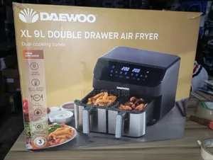 Xl 9l Double Drawer Air Fryer