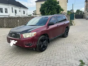 Toyota Highlander 2008 Red