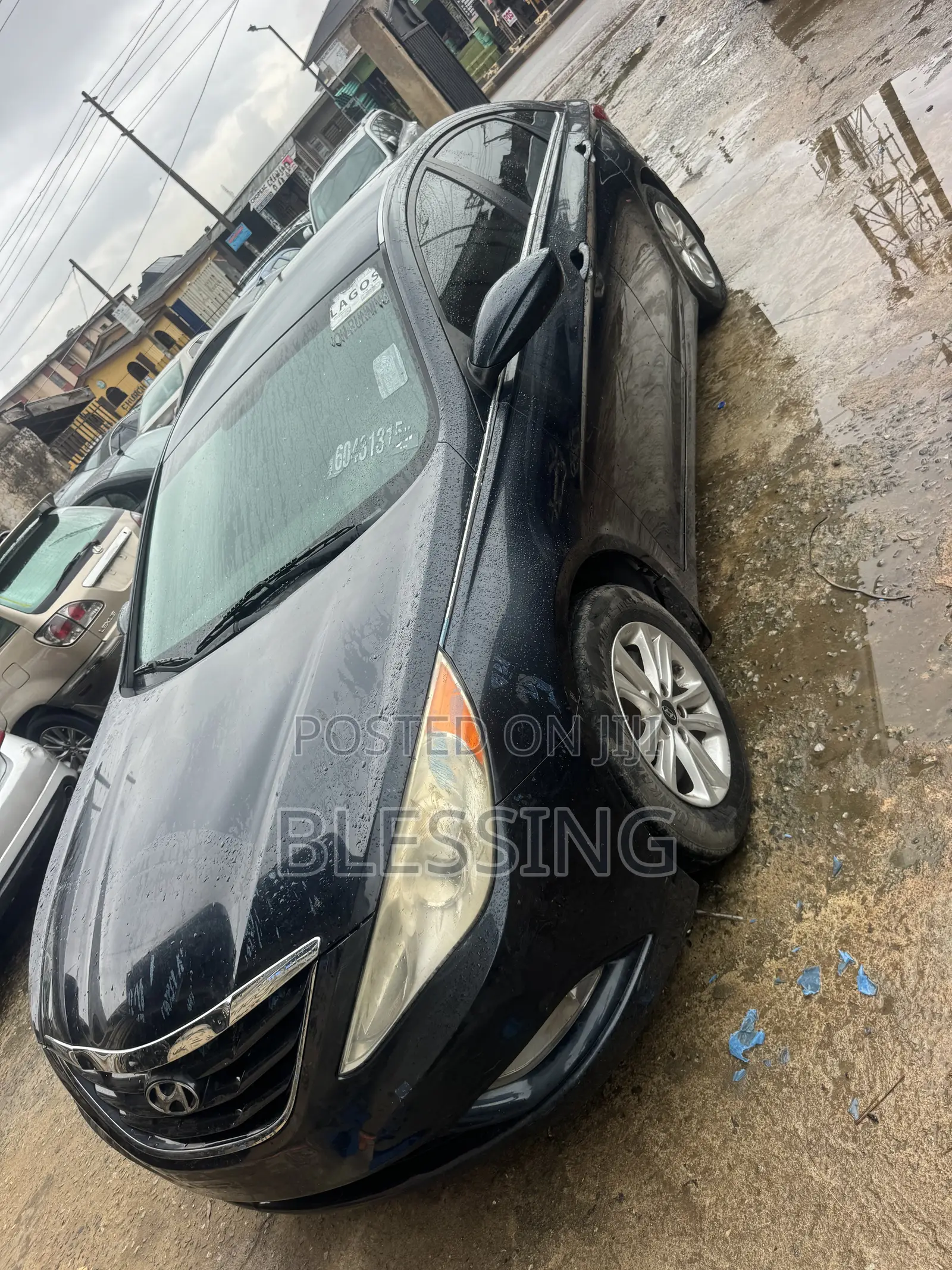 Hyundai Sonata 2012 Black