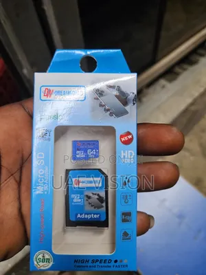 64gb Dreamworld Memory Card for Phone's, Camera, Table, Game, Pc,