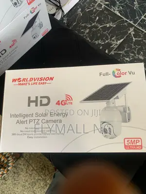 Worldvision 5mp Ultra Hd Intelligent Solar Energy Alert PTZ Camera