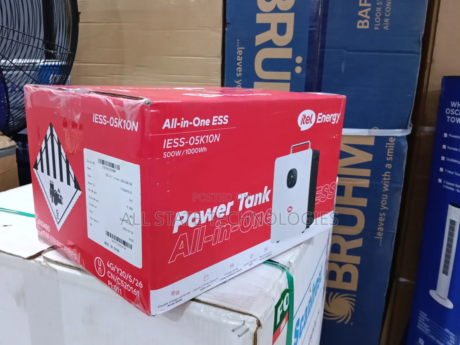 1000wh Battery Backup Itel 500w Power Tank