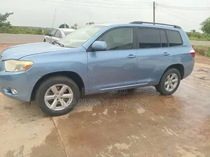 Toyota Highlander Limited 2008 Blue