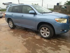 Toyota Highlander Limited 2008 Blue