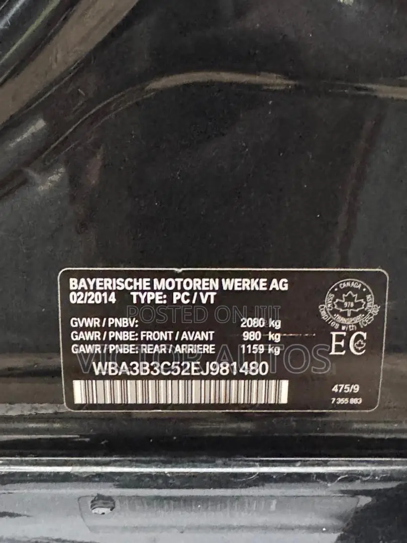 BMW 328i 2014 Black