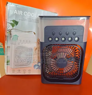 Upgraded Mini Air Cooler Humidifier Fan 3 Speed + Water Tank and Usb