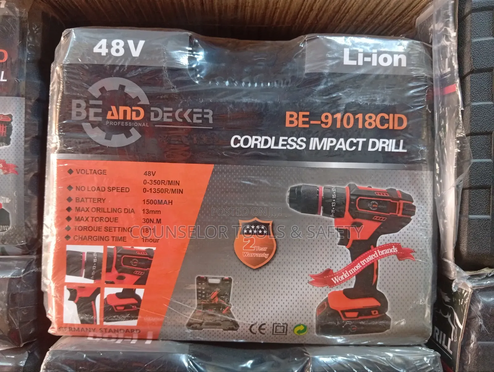 Be and Decker Cordless Drill