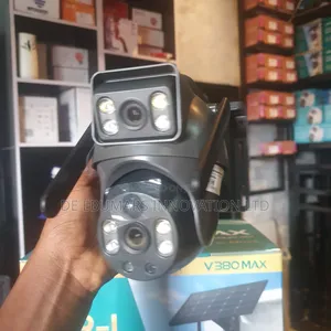 4g Dual Lens Solar PTZ Camera V380max