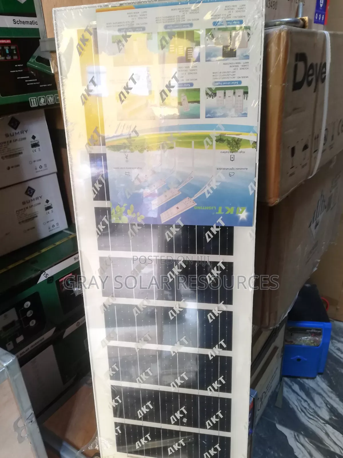 200w Akt Solar Streetlights