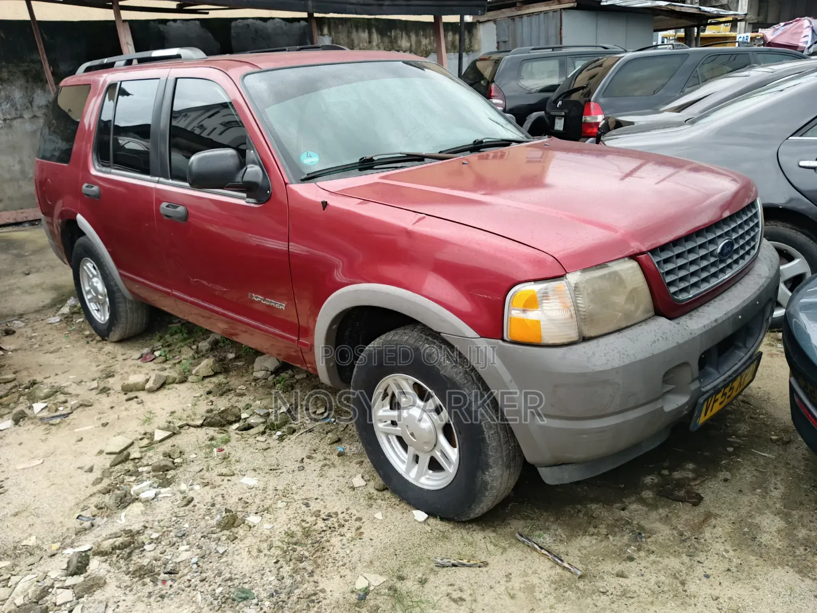 Ford Explorer XLT 2001 Red