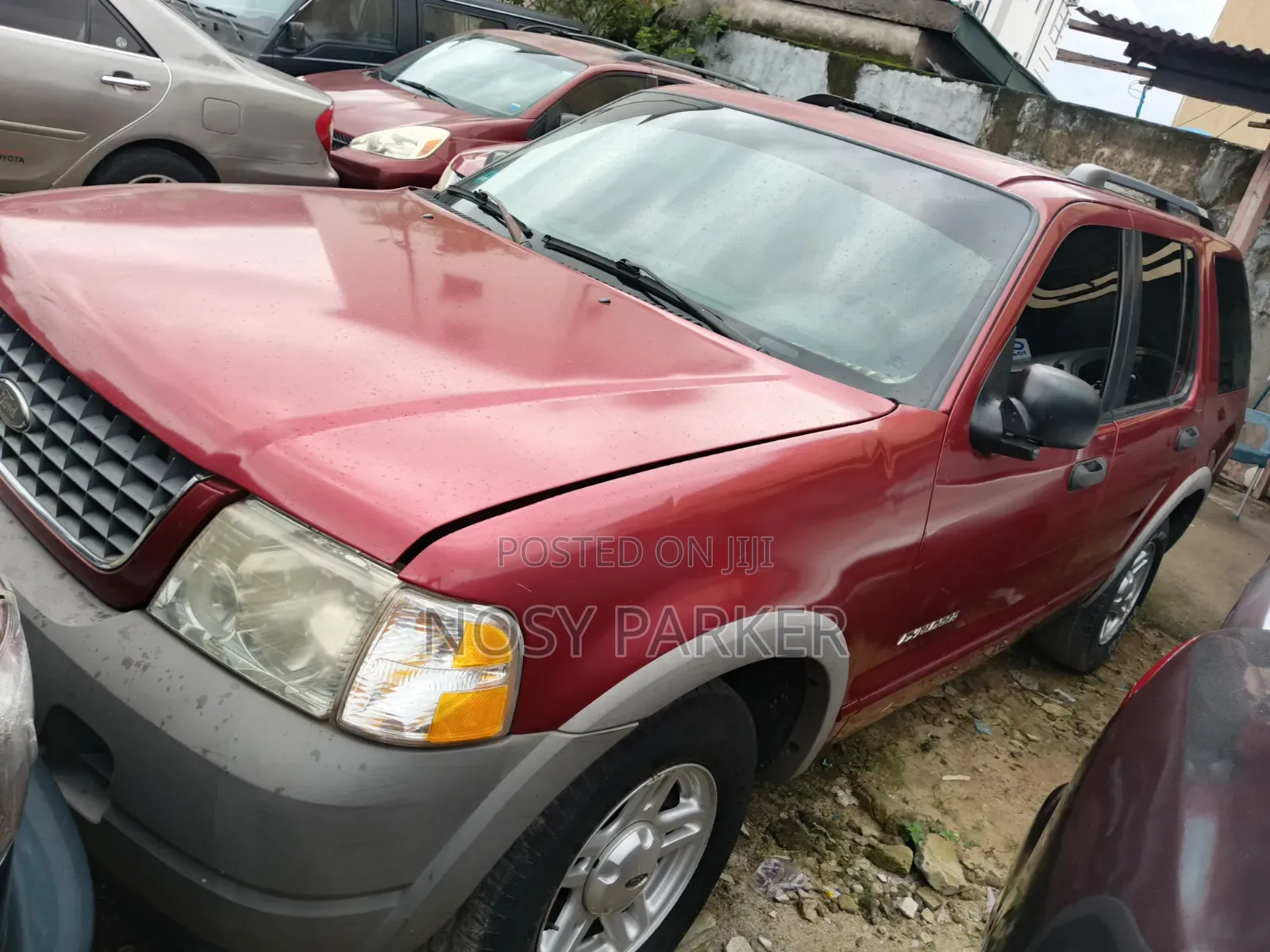 Ford Explorer XLT 2001 Red