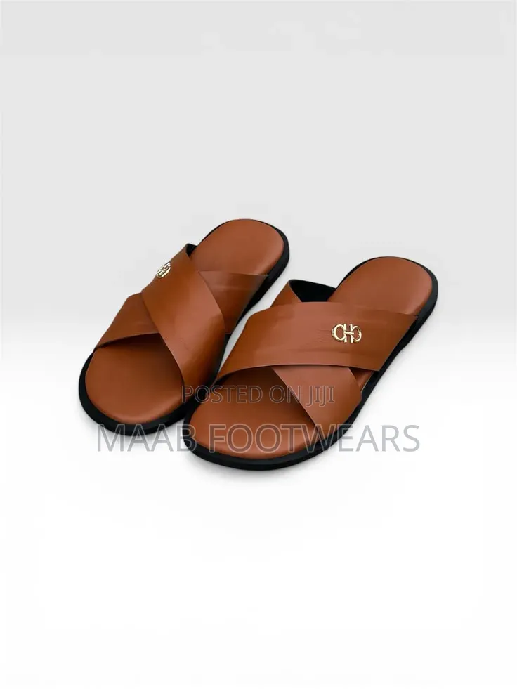 Handmade Leather Palm Slipers