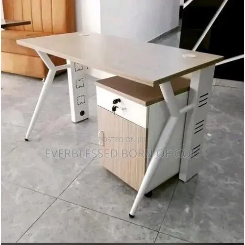 Quality Multi-Purpose Office Computer Desk With Storage Cabinet