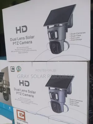 Dual Lens Solar Camera