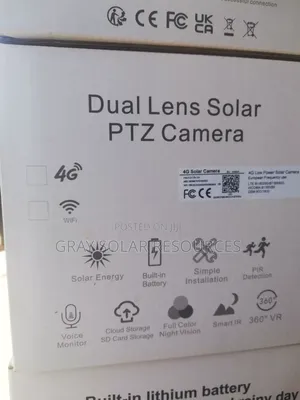 Dual Lens Solar Camera