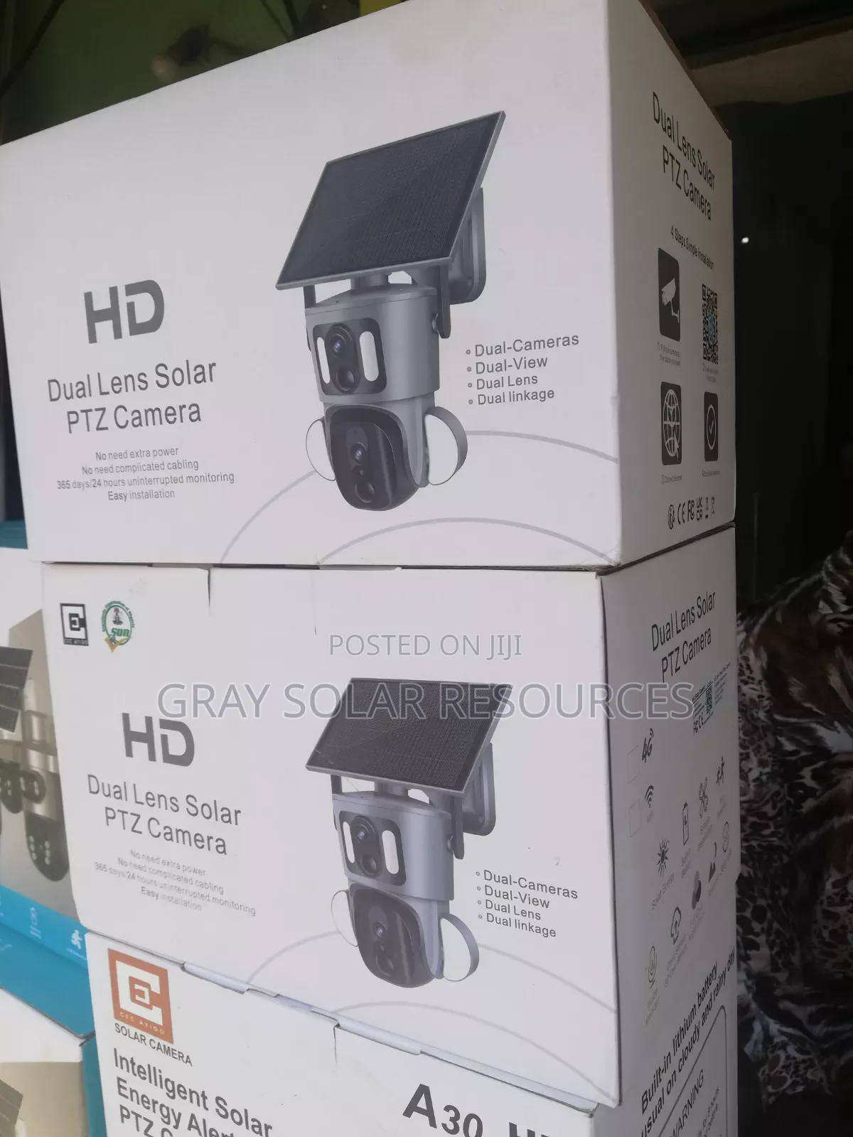 Dual Lens Solar Camera