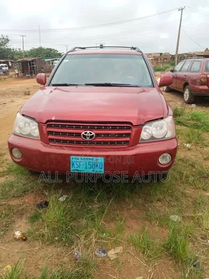 Toyota Highlander 2004 Red
