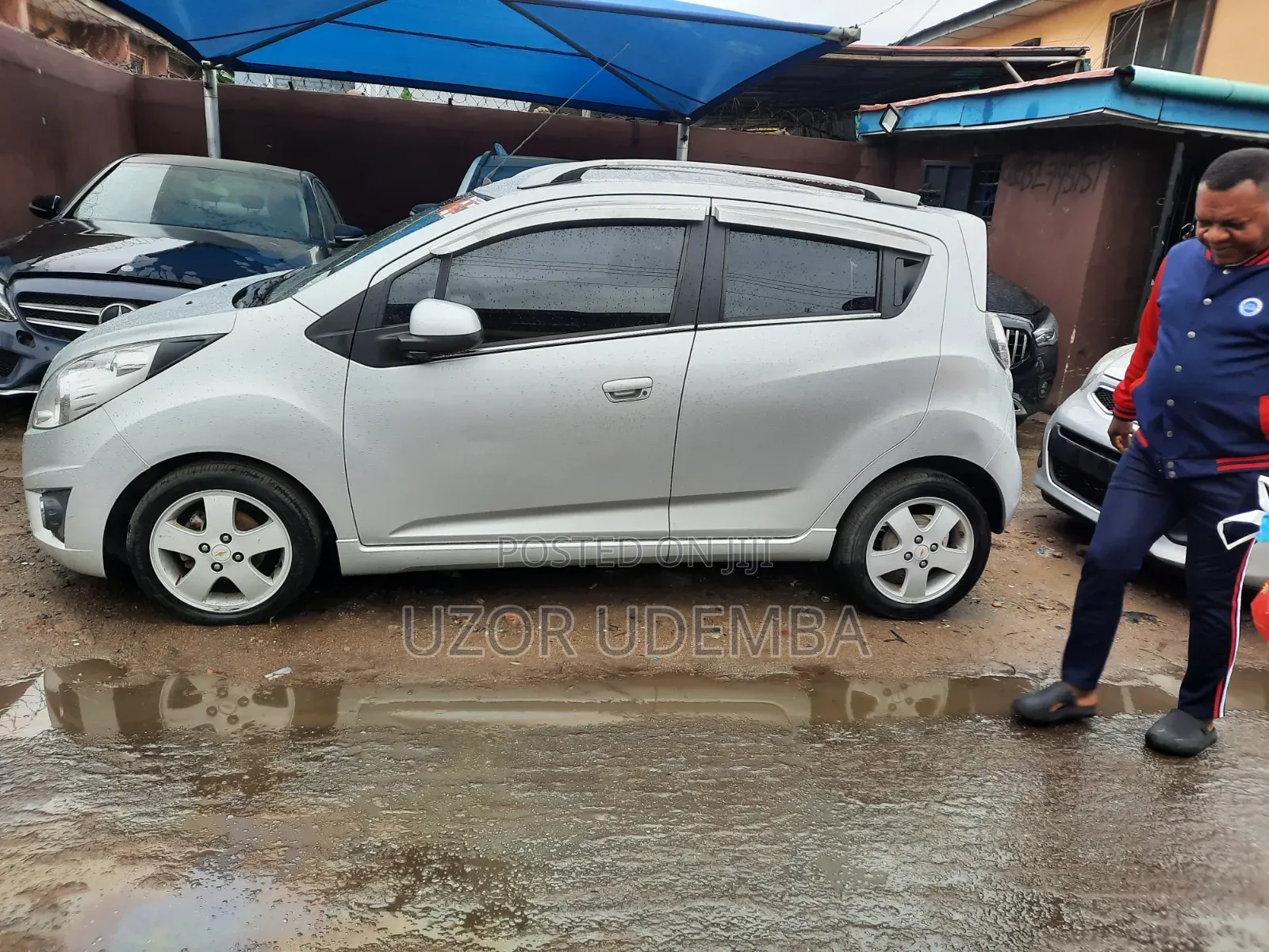 Chevrolet Spark 2012 Silver