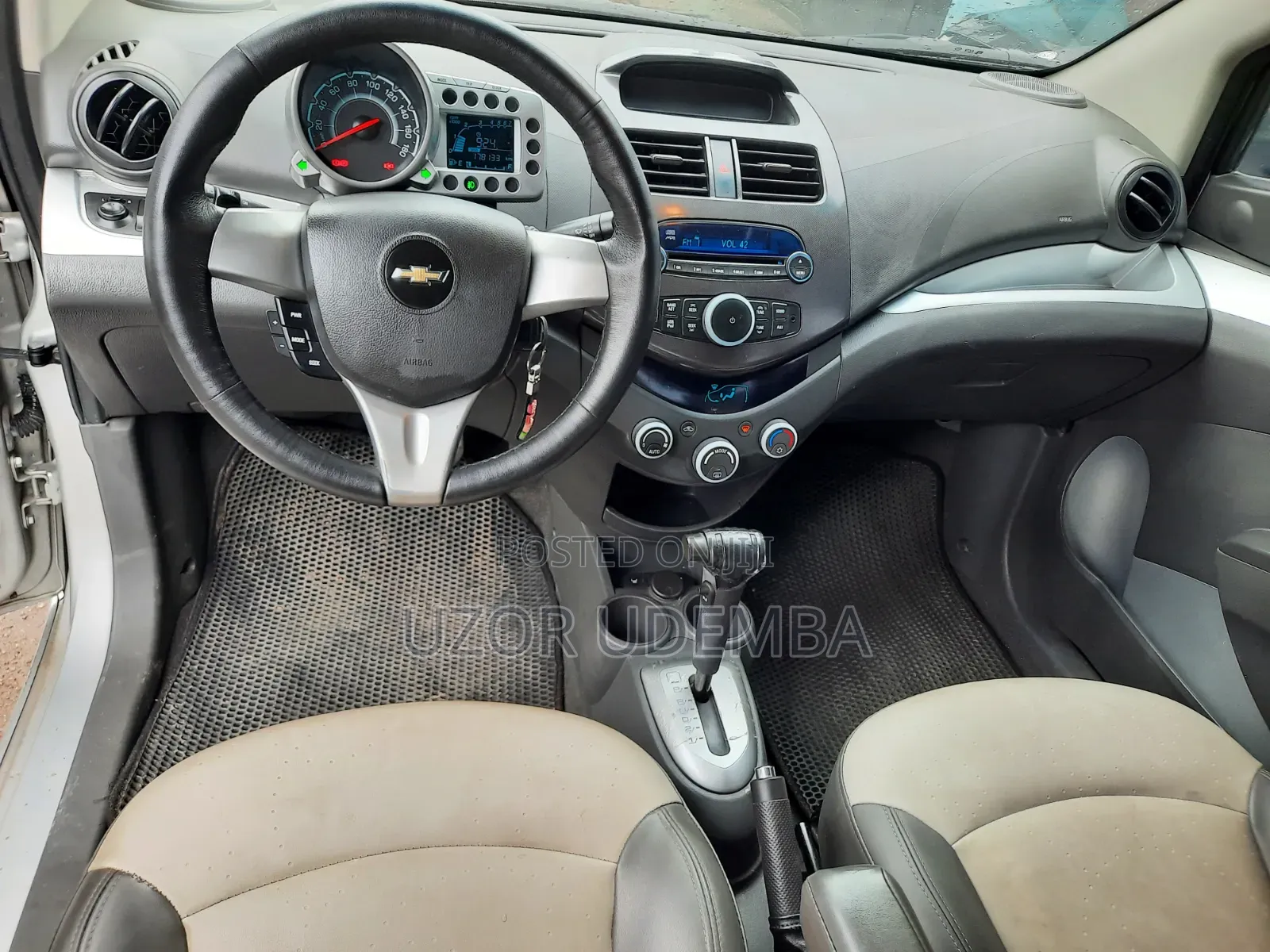 Chevrolet Spark 2012 Silver