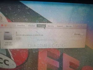 Laptop Apple MacBook 2010 4GB Nvidia HDD+SSD 640GB