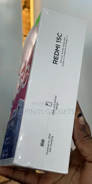 New Xiaomi Redmi 15C 4G 128 GB Black