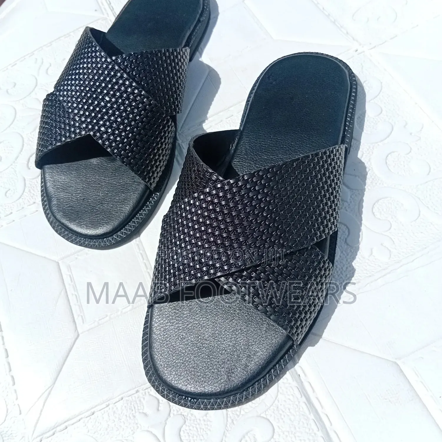 Handmade Leather Palm Slipers