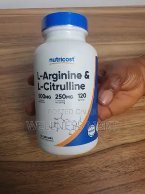 Nutricost L-Arginine L-Citrulline 750mg - 2-in-1 No Booster